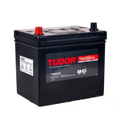 Akumulators Tudor Tehnica TB605L 12V 60Ah 390A +- 230x172x220