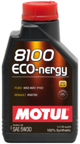 eļļa Motul 8100 Eco-nergy 5W30 1L ACEA A5/B5 API SL/CF