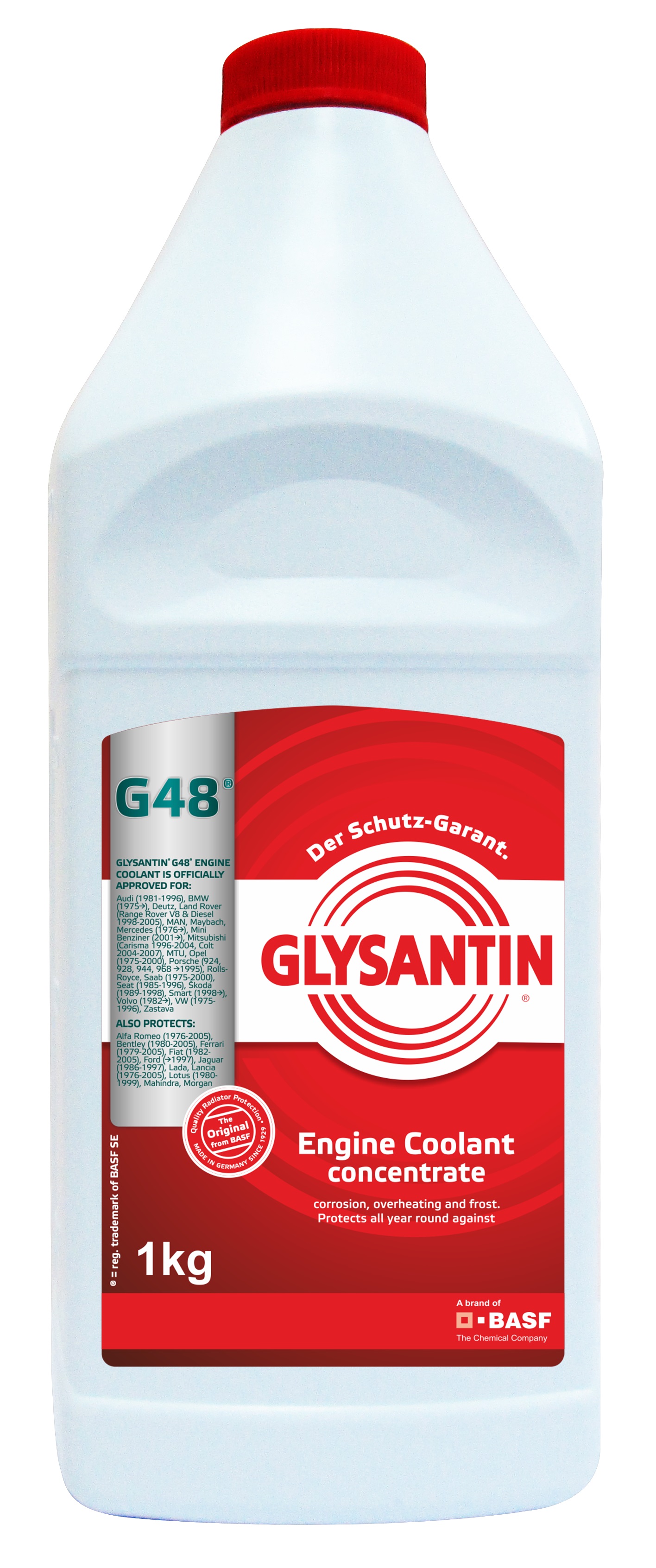 antifrīzs Glysantin G48 concentrate 1kg 0.9L blue G011 G11 