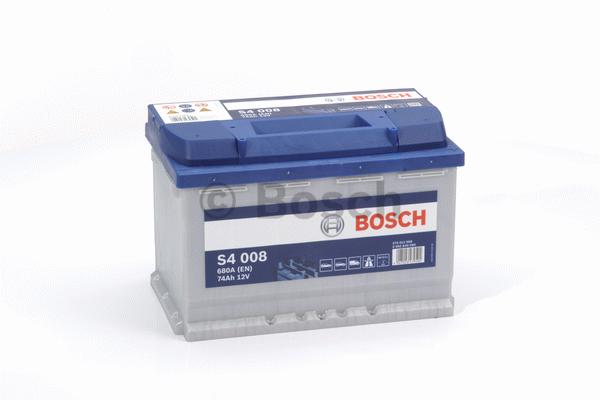 Akumulators Bosch S4008 12V   74Ah 680A 0092S40080 -+ 278x175x190