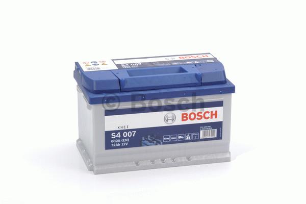 Akumulators Bosch S4007 12V  72Ah 680A  0092S40070 -+ 278x175x175