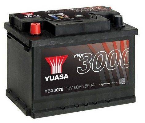 Akumulators Yuasa YBX3078 60Ah 550A
