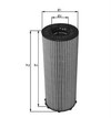 Filtrs eļļas OX196/1D WL7439 HU831X