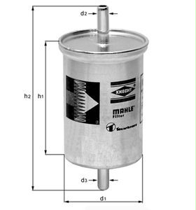 degvielas filtrs KL165 SMART 0.8 CDI