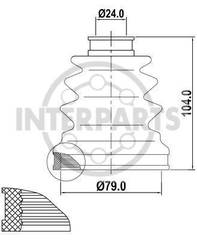 Put.gumija BT-80 22X82X92