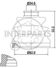 PUT.GUMIJA BT-46  802-60005 24X82