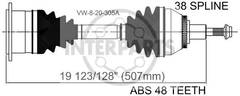 Pusass  VW-8-20-305A 170547 20579