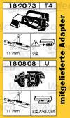 Logu tīrītāju slotiņa SWF116111 475MM