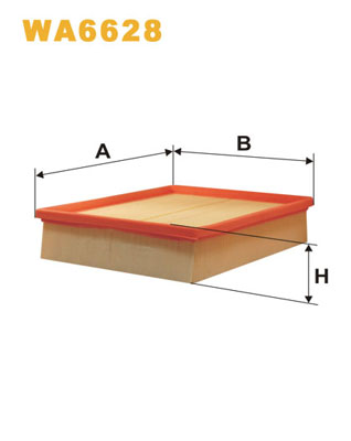 Filtrs WA6628  S1102A C25146