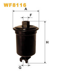 degvielas filtrs WF8116 FC-224