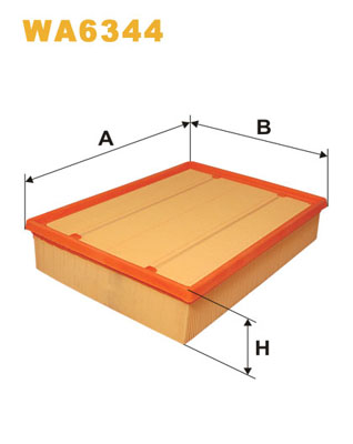 Filtrs gaisa WA6344 C29198