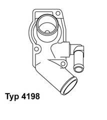 Termostats Wahler/4198.92D 500-118892