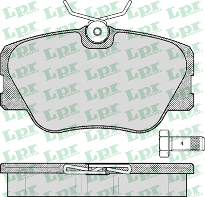 Bremžu kluči LPR05P280 0189.00 18900