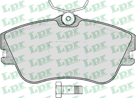 Bremžu kluči LPR05P605 0480.00  048000