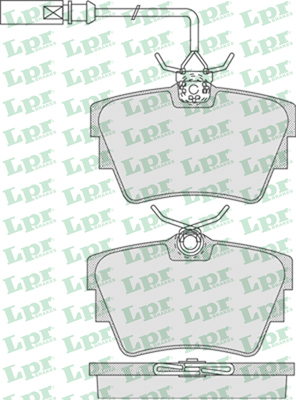 Bremžu kluči  LPR05P786  0767.12  076712
