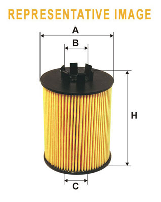 Filtrs eļļas WL7439 HU831X OX196/1D