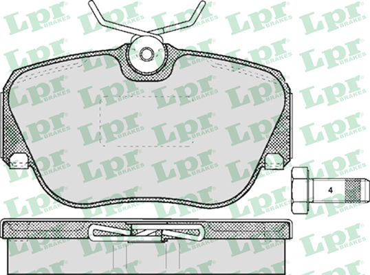 Bremžu kluči LPR05P302 ,600-28400