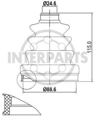 PUT.GUMIJA BT-71  PRE/7400 24x89x115 25x90x115 26280