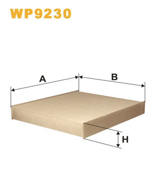 Filtrs WP9230  CU2440  E1990LI   V25-30-1076 1987432113