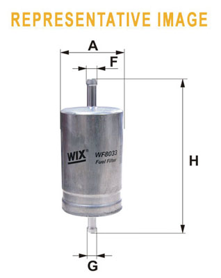 degvielas filtrs WF8168 WF8036