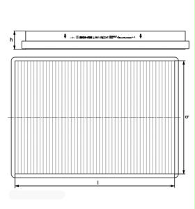 salona filtrs LA44   WP6890