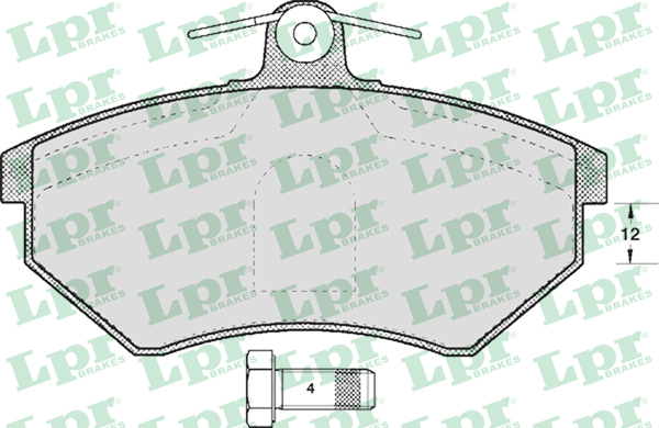 Bremžu kluči LPR05P613 13450