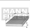 FILTRS MANN CU2253 WP6834 FAA-H01