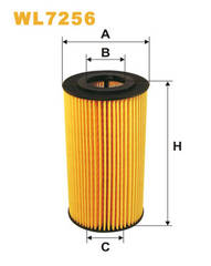 Filtrs WL7256 FO-ECO011 HU848/1X OX126D