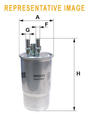 degvielas filtrs WF8384