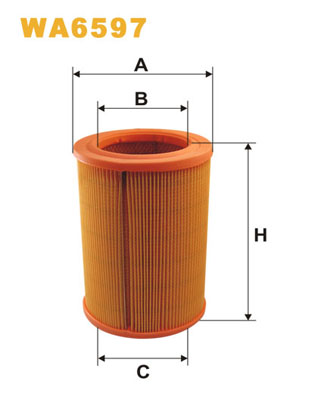 gaisa filtrs WA6597