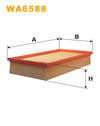 gaisa filtrs WA6588 WIX/42261