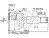 Granāta OJ-0610 151161 24212 Colt 92-00 ; Lancer 95-02 ; Galant 87-90 25/54/22