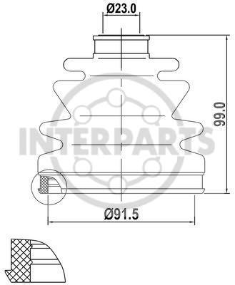 PUT.GUMIJA BT-2114 23X91.5X99