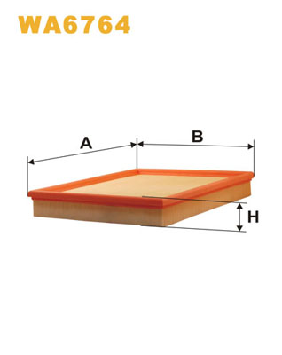 gaisa filtrs WA6764 ALCO/MD8024 C30138/1