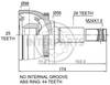 Granāta OJ-0179 Nissan X-trail 2.0 ; 01->03->