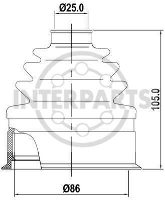 Put,gumija BT-112