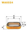 gaisa filtrs WA6024 FA-409 LX881 C2934