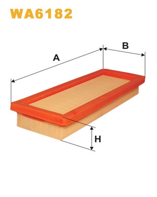 gaisa filtrs WIX WA6182 C2629