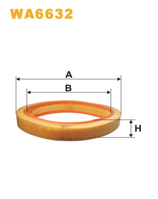 gaisa filtrs WIX WA6632 C41123