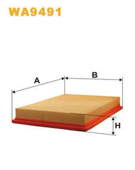gaisa filtrs WA9491 AP003/8  42329 FA-908 LX1662