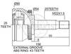 Granāta OJ-1476 20928 Volvo S40 95-99 25/54/25 abs43