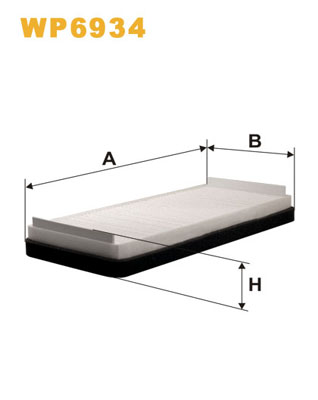 Filtrs WP6934  LA47/S kompl.2gb.
