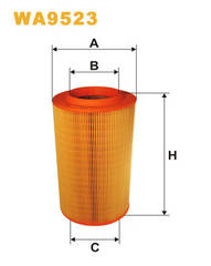 gaisa filtrs WA9523  C17237