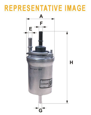 degvielas filtrs WF8386