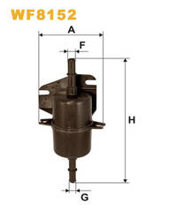 degvielas filtrs WF8152 WK510