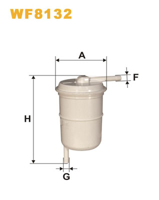 degvielas filtrs WF8132 ---FC-115S