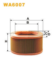 Filtrs WA6007 LX817 C2596