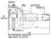 GRANĀTA OJ-1756 151120 20986 Citroen Jumper Fiat Ducato Peugeot Boxer 94-02--- abs54 28/63/39