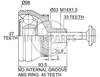 granāta OJ-1694  Audi A4,A6 ,Passat  33/57/27  ABS 45 G1A043PC 151381 607-381 KAD478