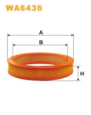 gaisa filtrs WIX WA6436 C2425